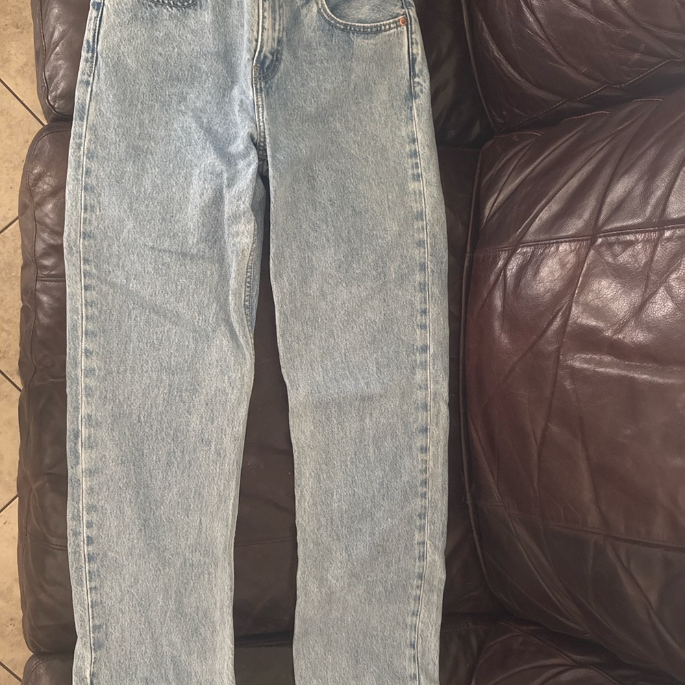 Levi's Light Blue Straight Leg Jeans